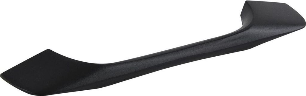 Möbelgriff Malfa (Schubladengriff) Breite 176,2 mm, Zinkdruckguss schwarz matt