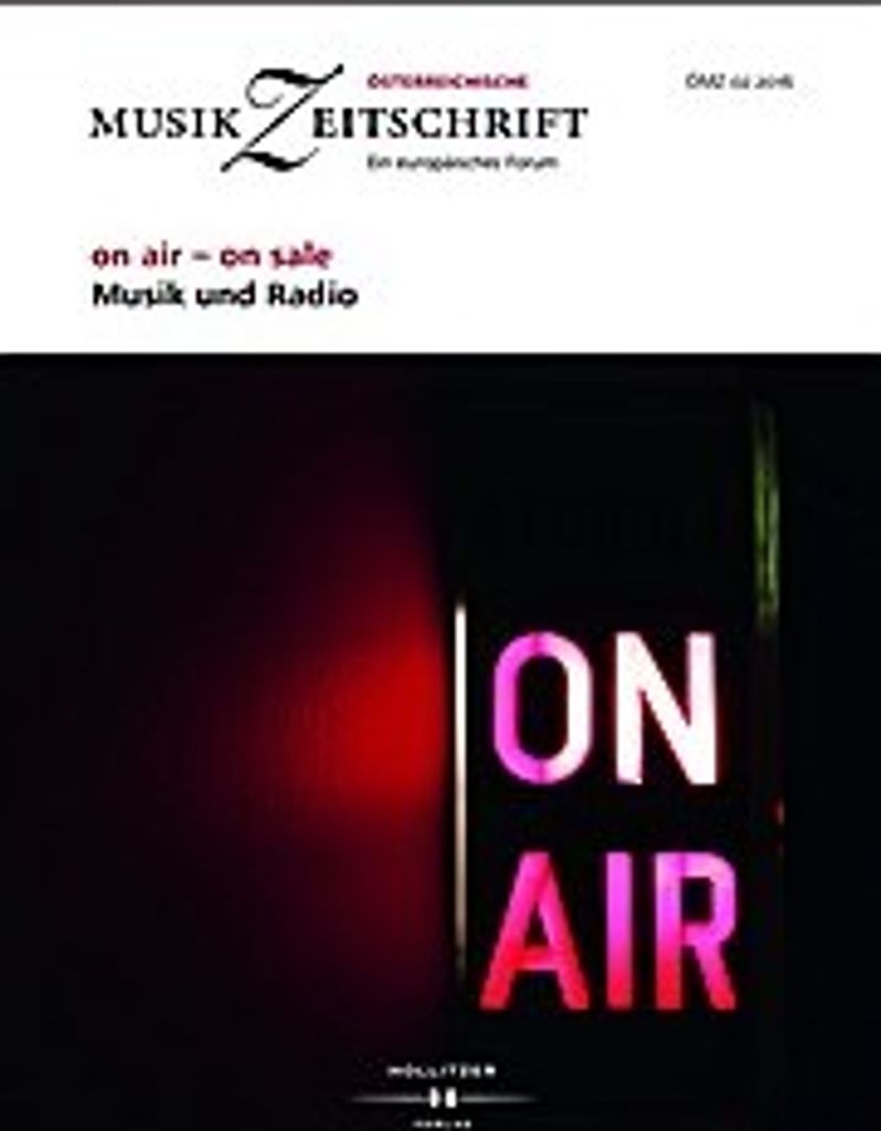 on air - on Musik und Radio