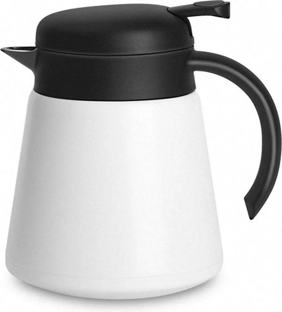 Luvan 0.8L thermos brocca doppia parete isolata sottovuoto caffettiera