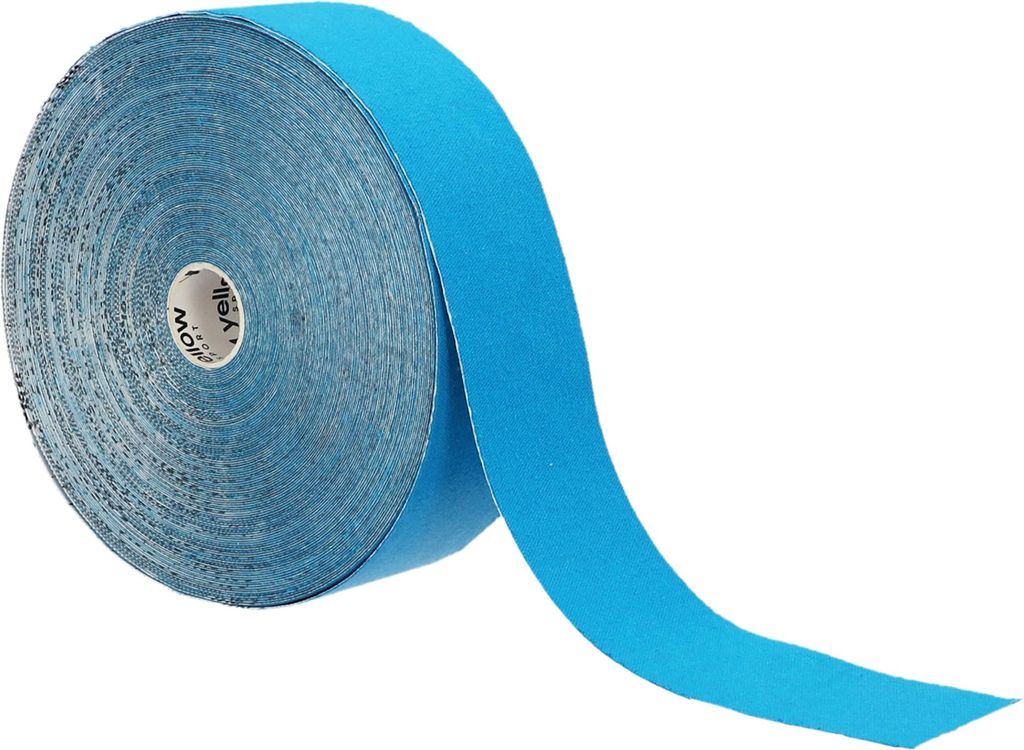 yellowSPORT yellowTAPE - Kinesiotaping-Band - 5 cm x 32 m - Blau - 1 Stk.