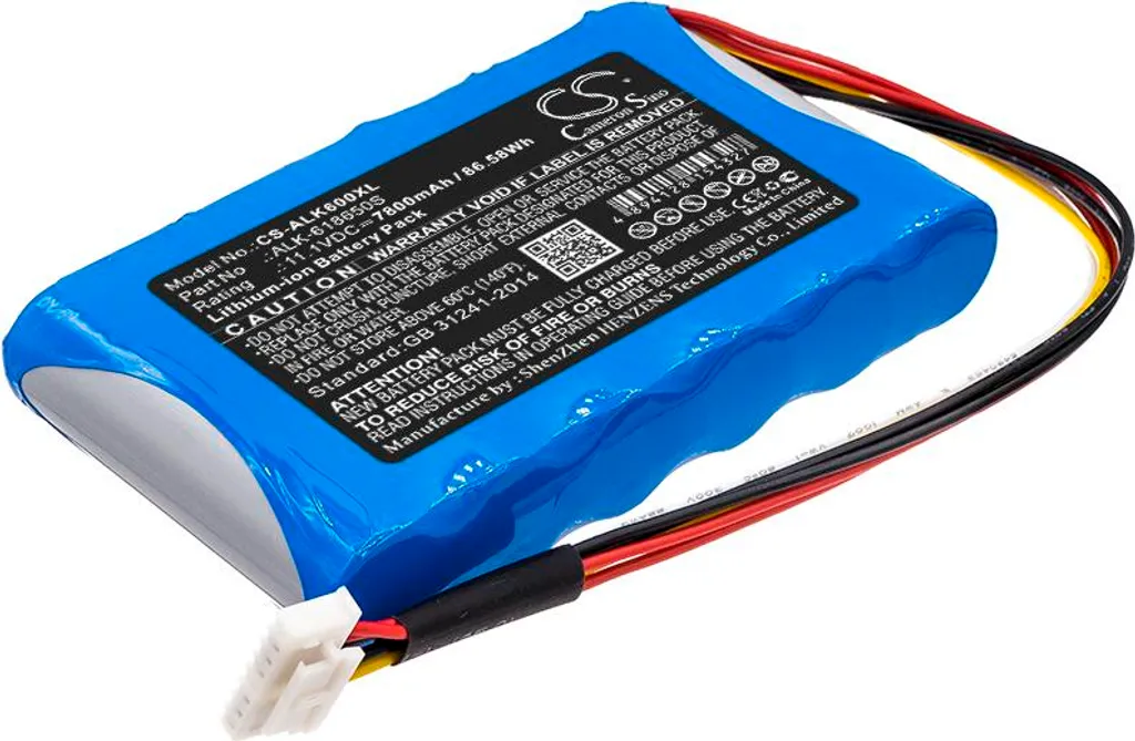 Batteria TECHTEK ALK-618650S per Giuntatrice Eloik BY-A6/A6s 11.1V - 1