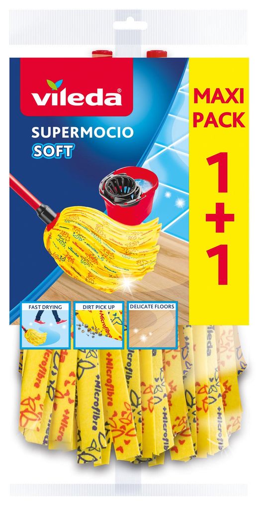 Vileda SuperMocio Soft Nachfüllpackung 2 Stück Produktbild 