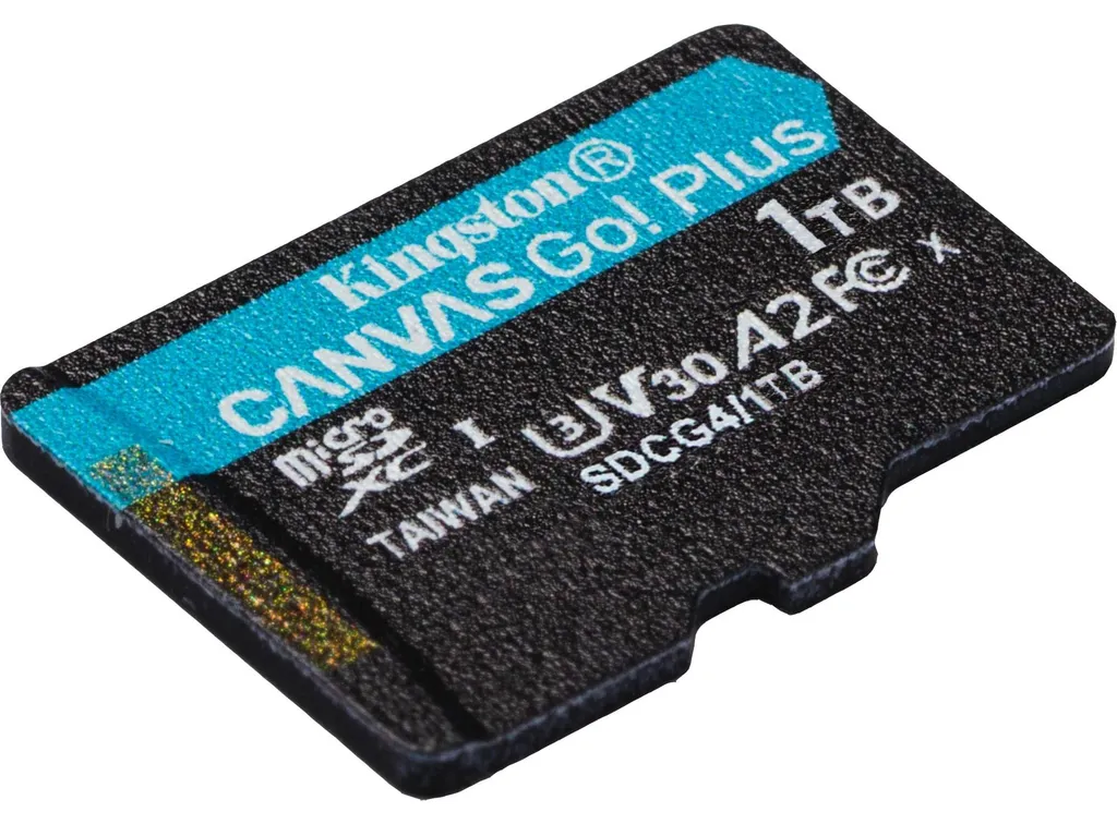 Carte Mémoire microSDXC 1TB Kingston Canvas Go Plus Haute Performance A2
