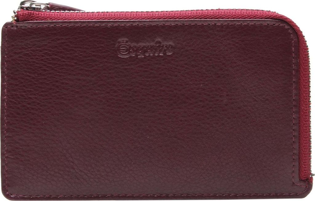 Esquire Leder Kartenhalter Viktoria 62 Wallet Bordeaux weinrot