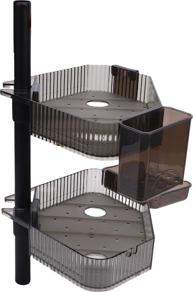 Ecke Dusche Caddy Platz sparende Dusche Ecke Veranstalter Regale Dusche Lagerung Rack Wandhalterung für Bad Wohnheim