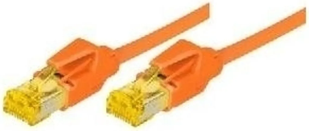 Cavo Rete 3m Arancione Professionale Cat 6a S/FTP Hirose TM31 Draka