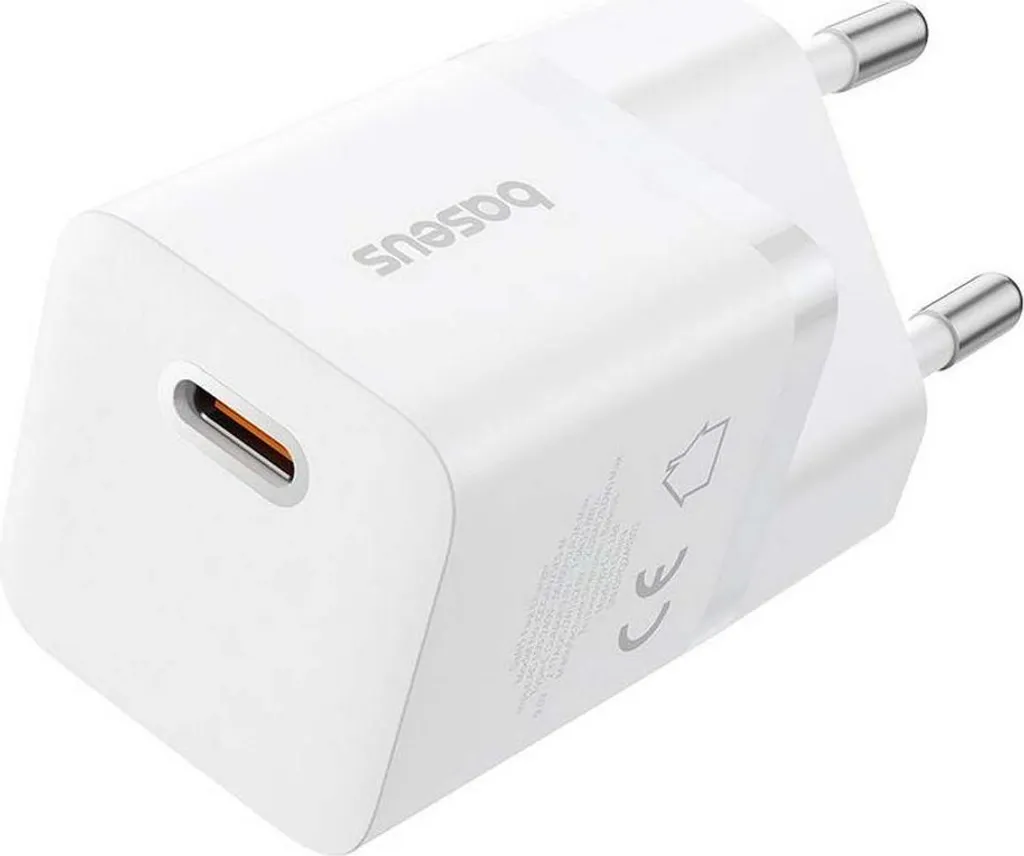 Baseus GaN5 Mini 25W Bianco: Il Miglior Caricatore da Viaggio USB-C