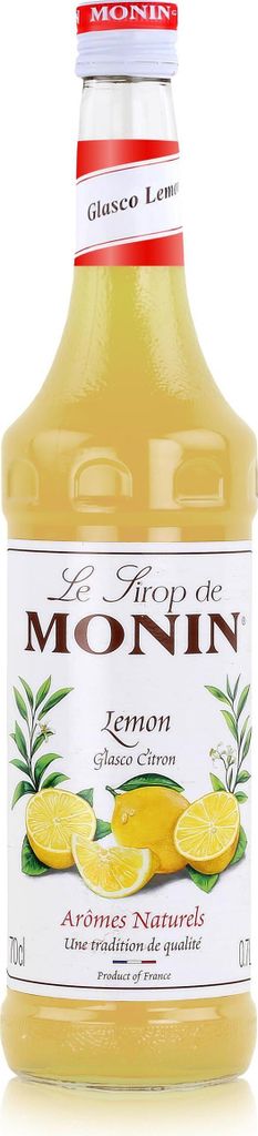 Monin Sirup Lemon 700ml - Cocktails Milchshakes Kaffeesirup (1er Pack)