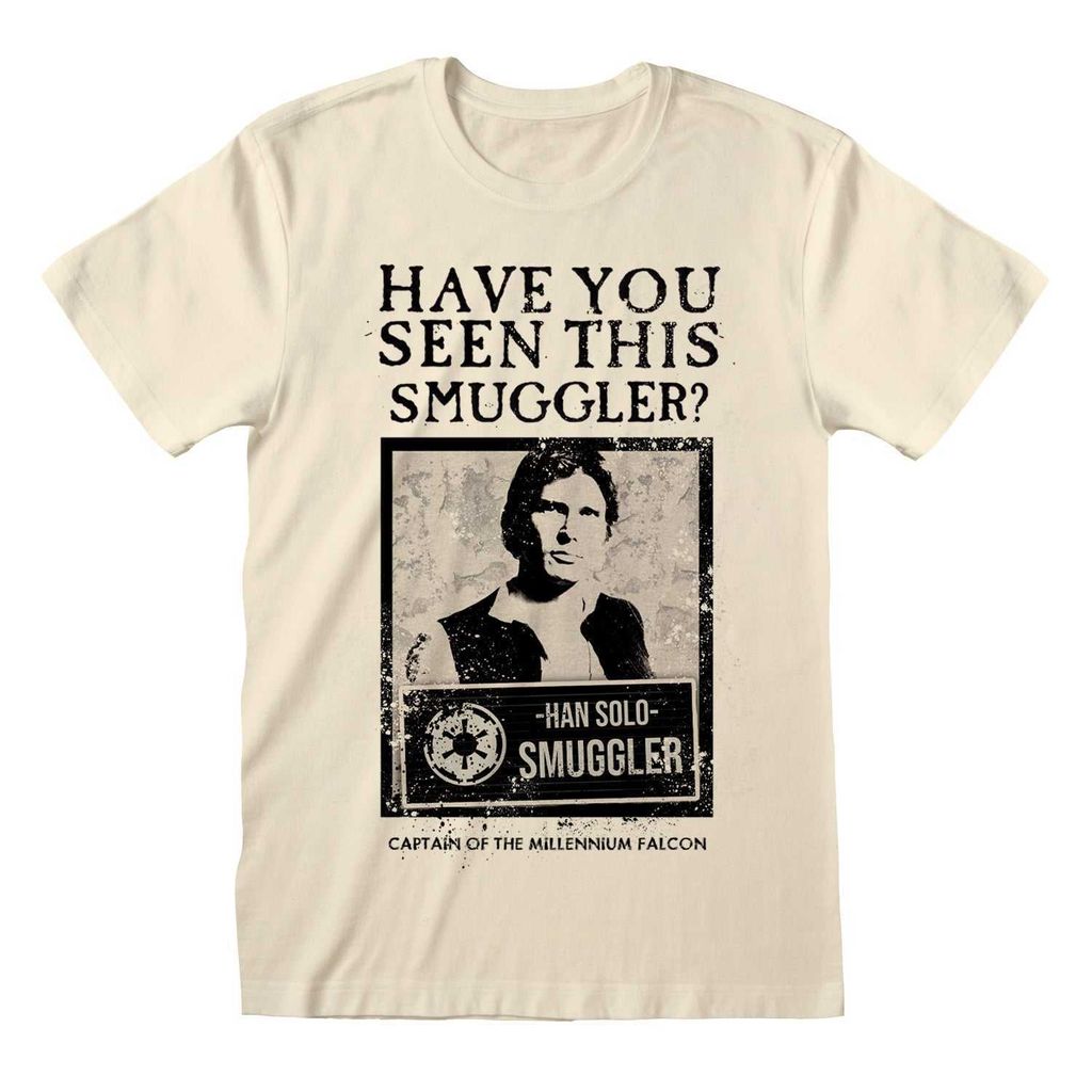 Star Wars Have You Seen This Smuggler - Natural T-Shirt - Größe XXL