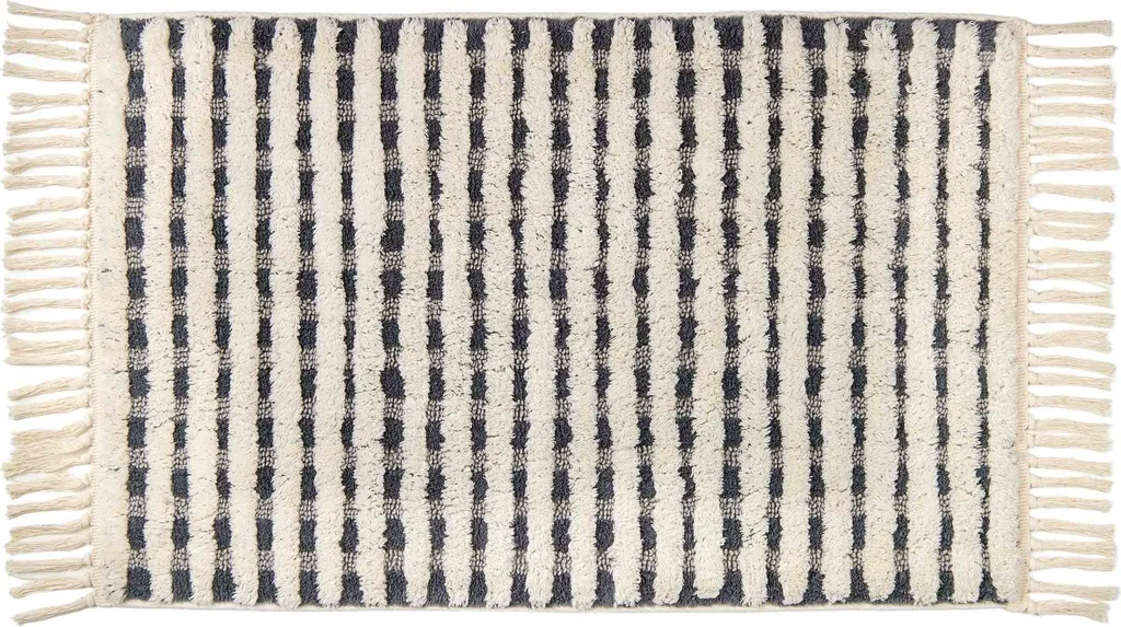 Tapis BAHAMAS SCHÖNER WOHNEN 60x90 cm - Doux, Absorbant et Crème