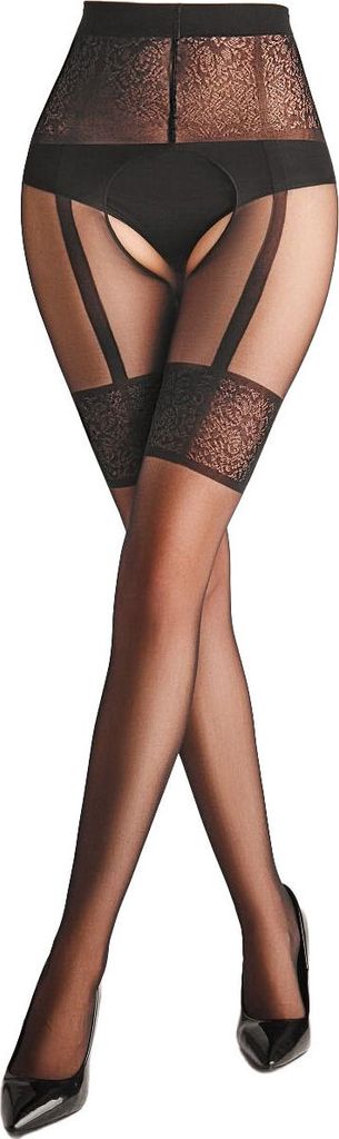 Ouvert-Strumpfhose INTIMO NOIR 20 DEN nero-5 (XL)(44-46)