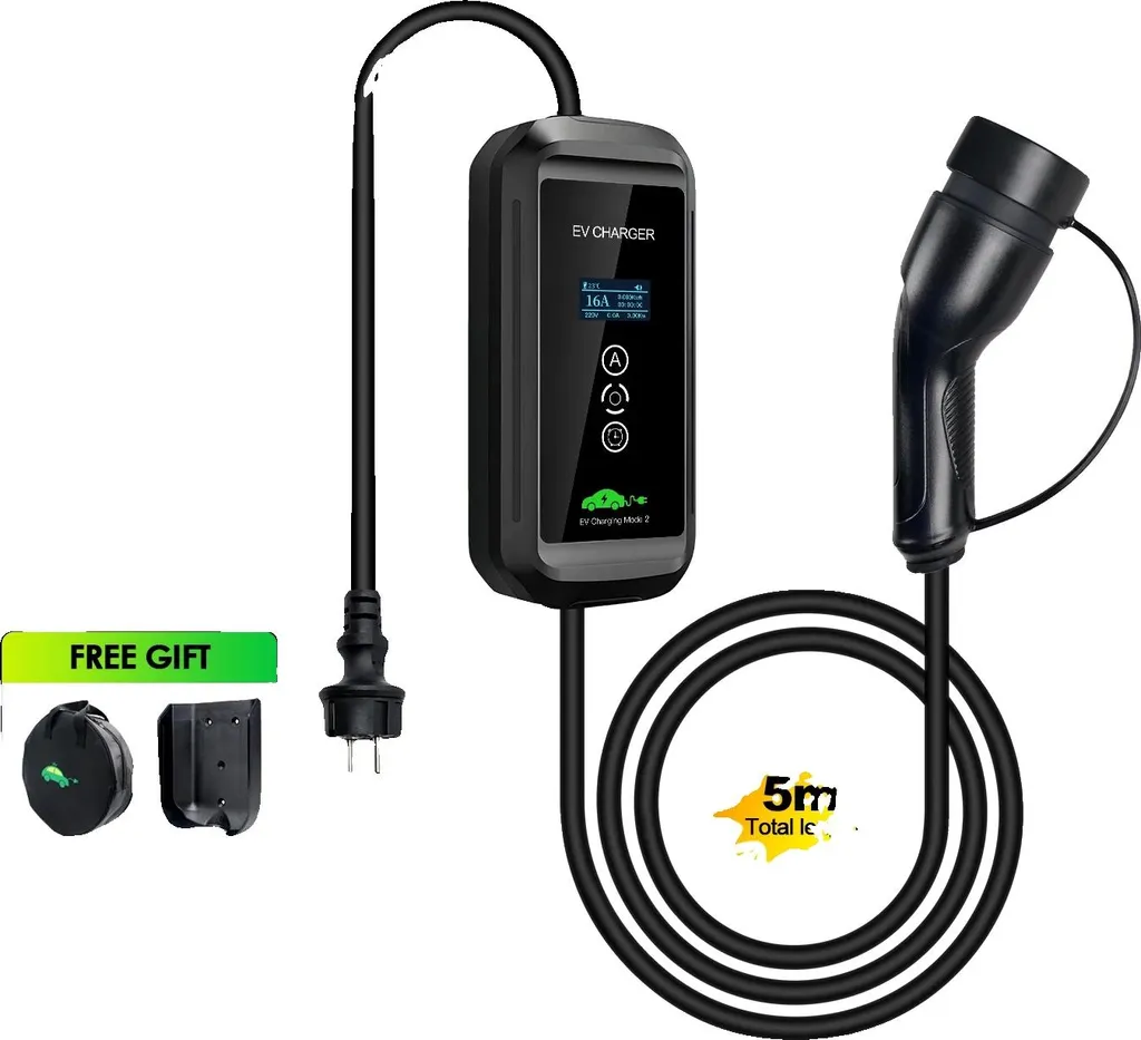 Chargeur type 2 pour éviter les surcharges avec minuterie programmable