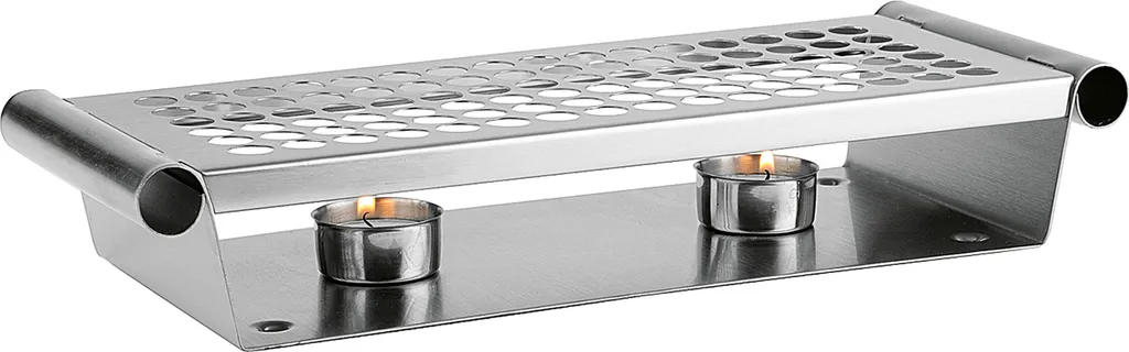 Scaldavivande Inox APS 35343 - 2 Fiamme - Qualità Gastronomica Tedesca