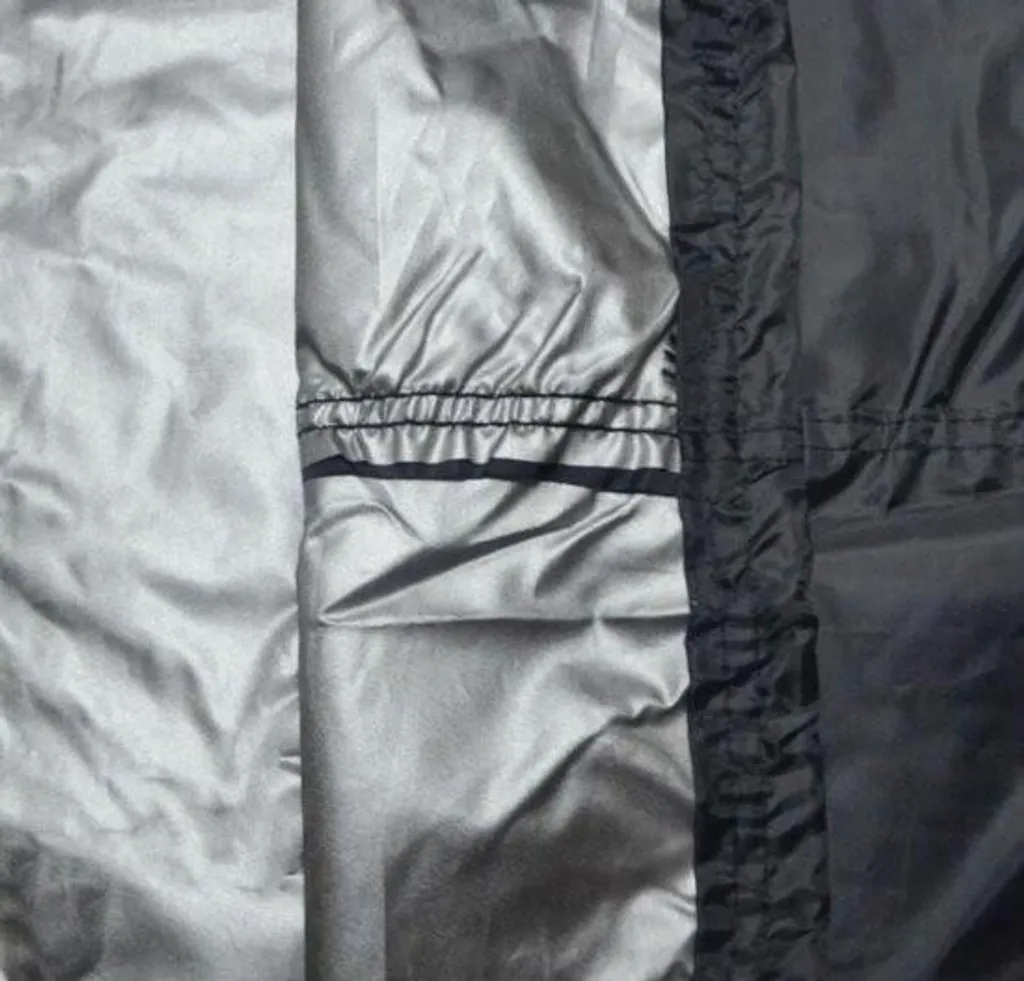 Housse de barbecue gaz et charbon 145cm - Protection pluie noir intense