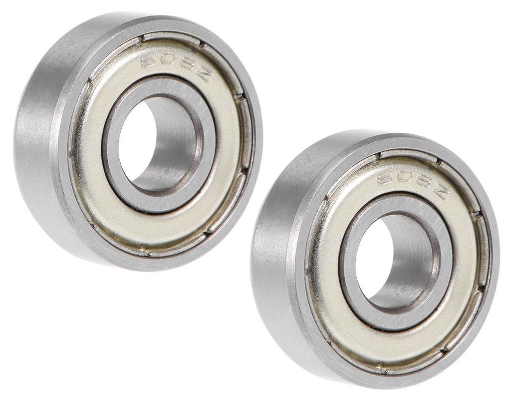 2 Stš¹ck 608ZZ Kugellager Rillenkugellager Bearing Rollenlager fš¹r Skateboard 3D Drucker Roller Inline Skates 8x22x7mm Doppelt Geschirmt Chrom...