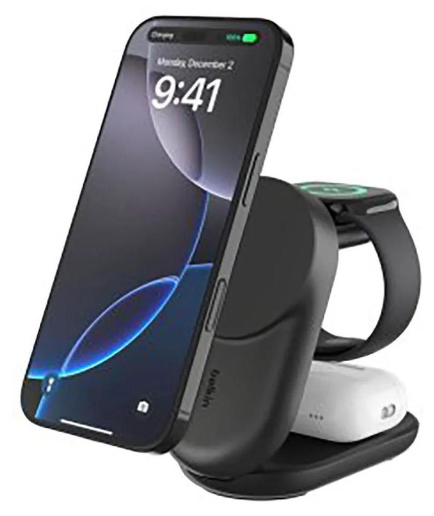 Belkin Qi2, Vnútorný, USB, Bezdrôtové nabíjanie, 1,5 m, Obrázok produktu 