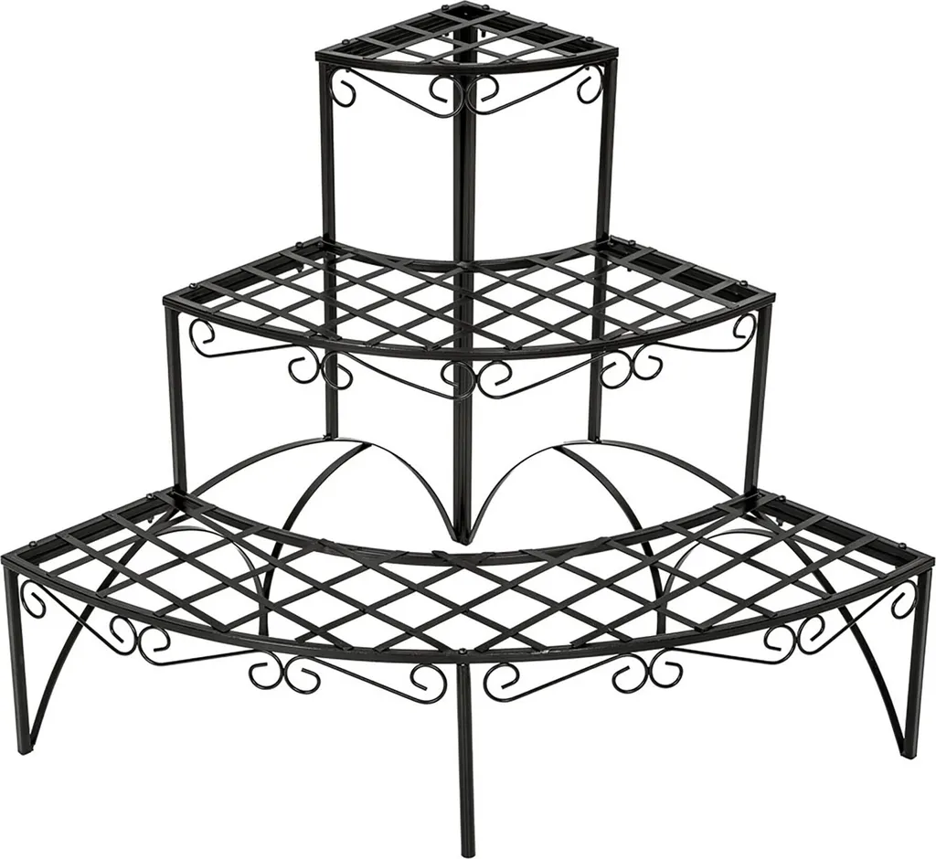 Étagère pour plantes d'angle : Aménagez votre coin salon ou terrasse