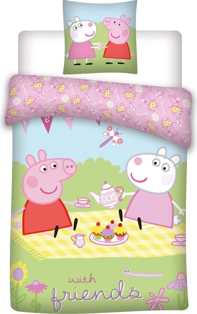 Peppa Pig 035 Bettwäsche für Kinder/Bettwäsche Baby Peppa Produktbild