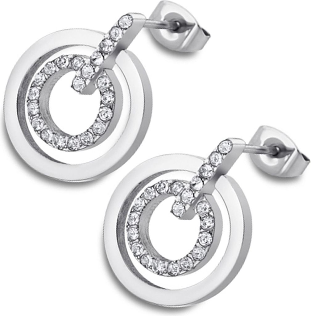 Lotus Style Ohrringe Edelstahl LS1868-4/1 silber Damen Ohrstecker JLS1868-4-1