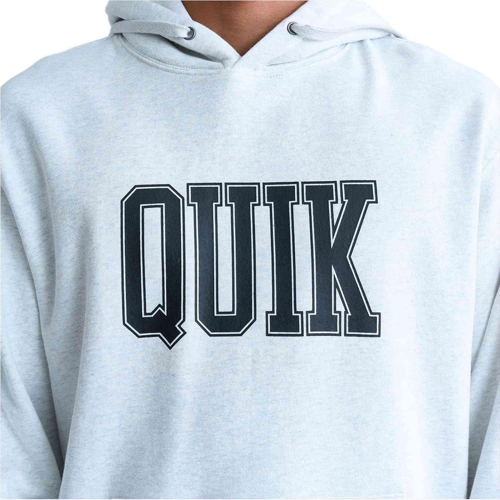 Quiksilver Hoodie AQYFT03407 in Grey color size x-large