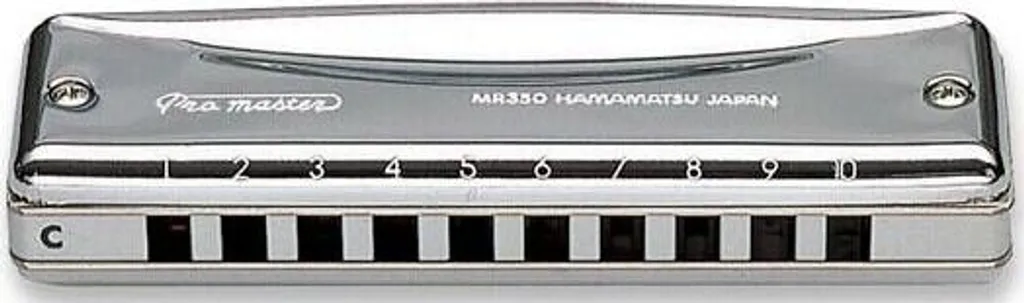 Suzuki MR-350 Promaster : Harmonica Diatonique 10 Trous en Aluminium