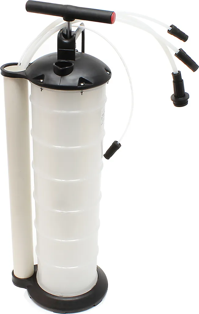 Pompe d'aspiration de liquides 7l : vidangez sans salir votre garage