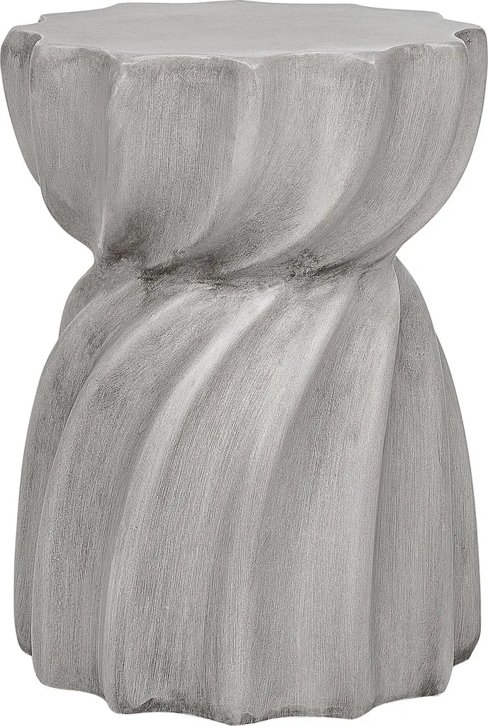 Table basse d'appoint grise Lumarko pour aménagement intérieur