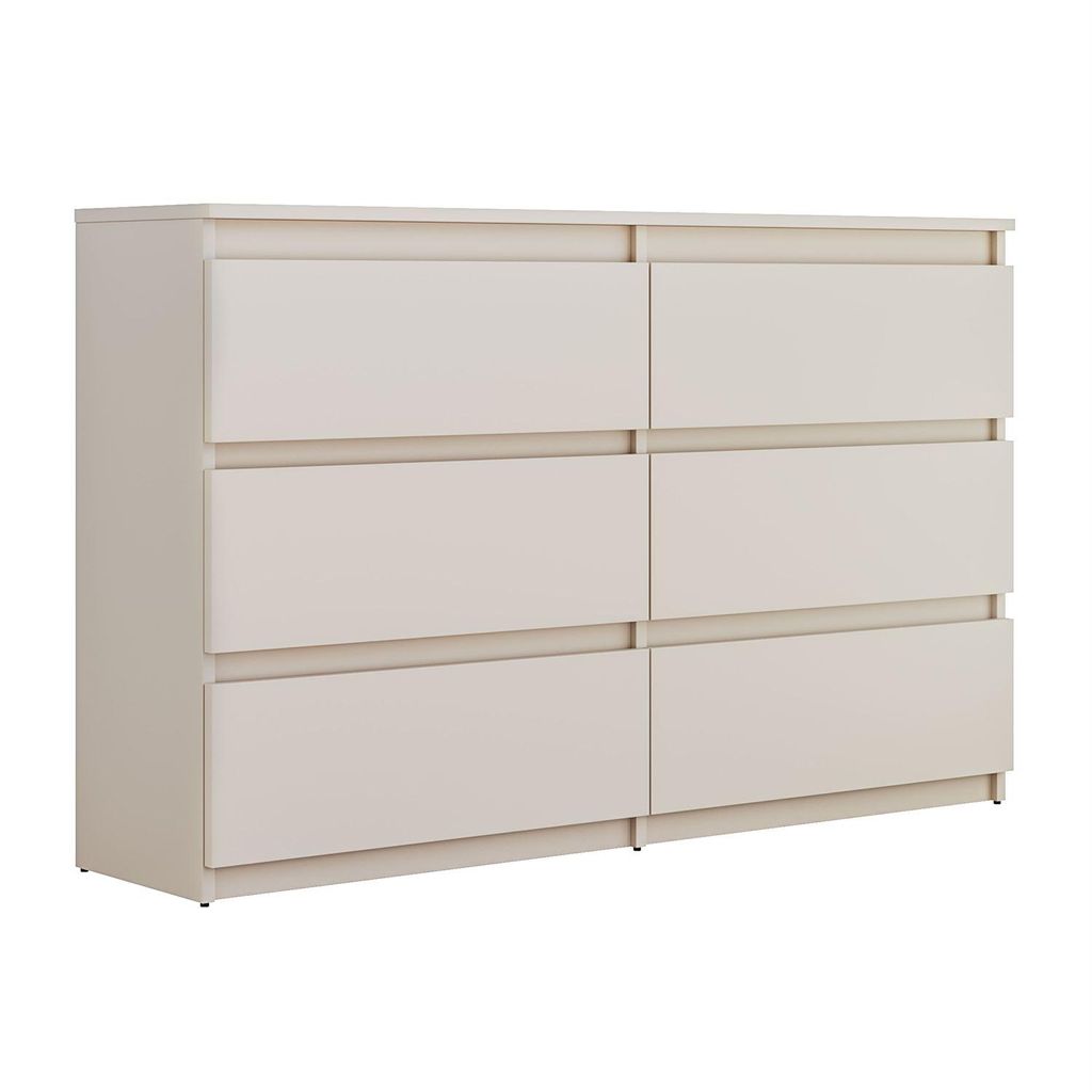 Moderne Kommode HANA M6, Kaschmir 120cm
