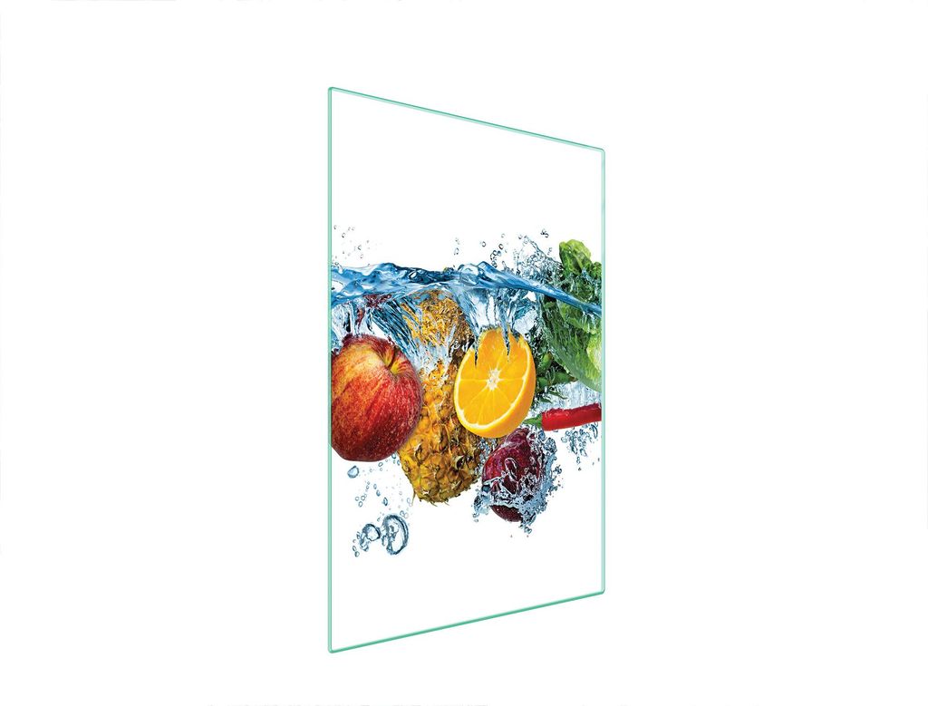 Glasschneidebrett 35x52 Obst