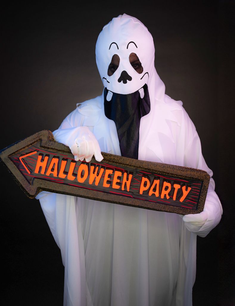 Widmann 3D-Schild Halloween Party Produktbild 