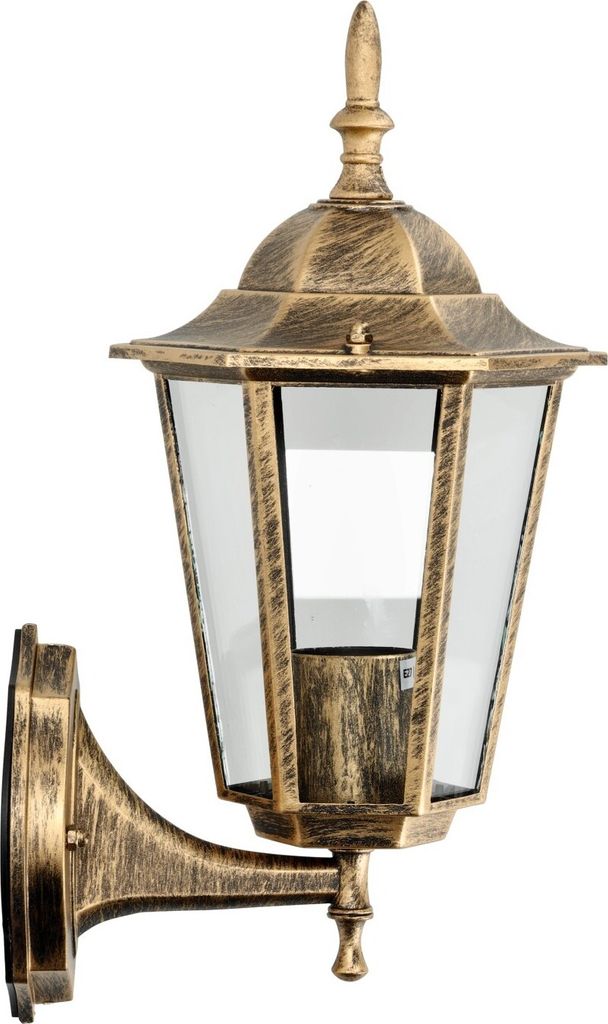 Gartenlampe 4101 Gold-Fassadenlampe KINKIET Garden E27 Outdoor Wasserdicht