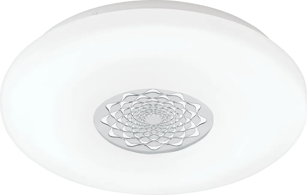 Eglo Plafonnier Capasso LED 24W Blanc - Luminaire Discret 34cm