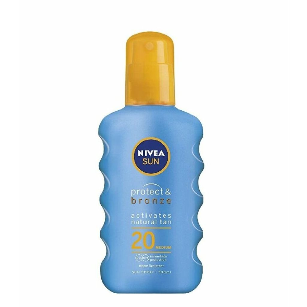 Nivea Sun Protect & Bronze Sun Spray SPF 20 200 ml Produktbild 