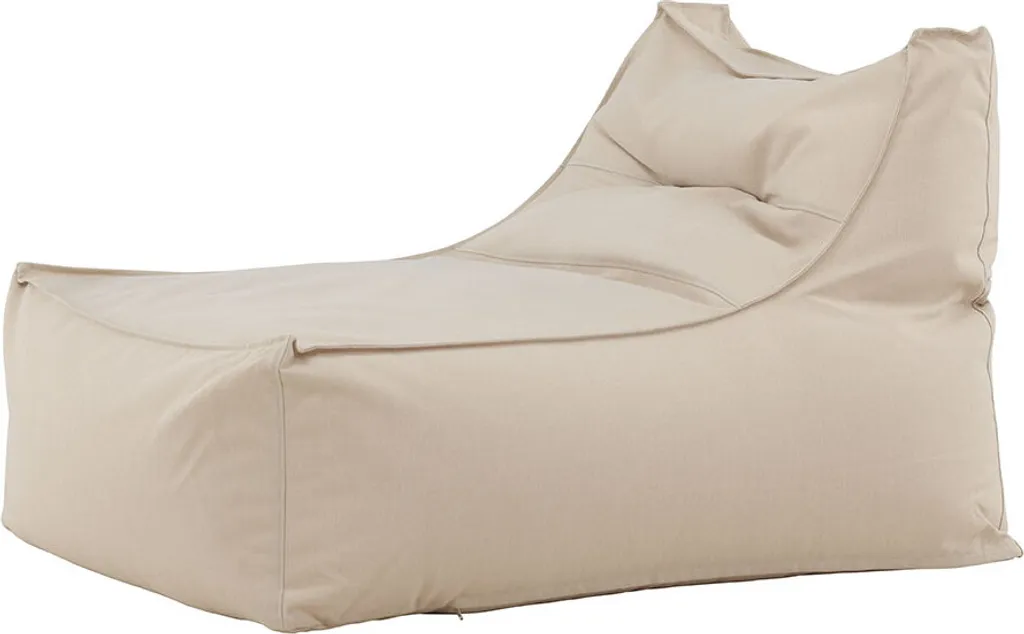 Fauteuil Pouf Beige Redang : Solution Modulaire pour Petit Salon et Jardin