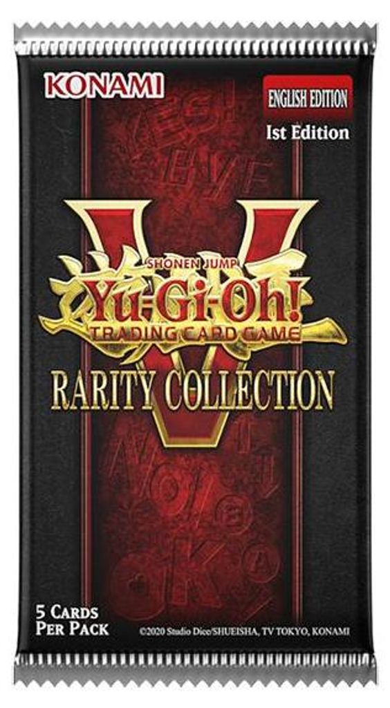 Yu-Gi-Oh! Rarity Collection V Booster Pack TCG w języku Zdjęcie produktu 