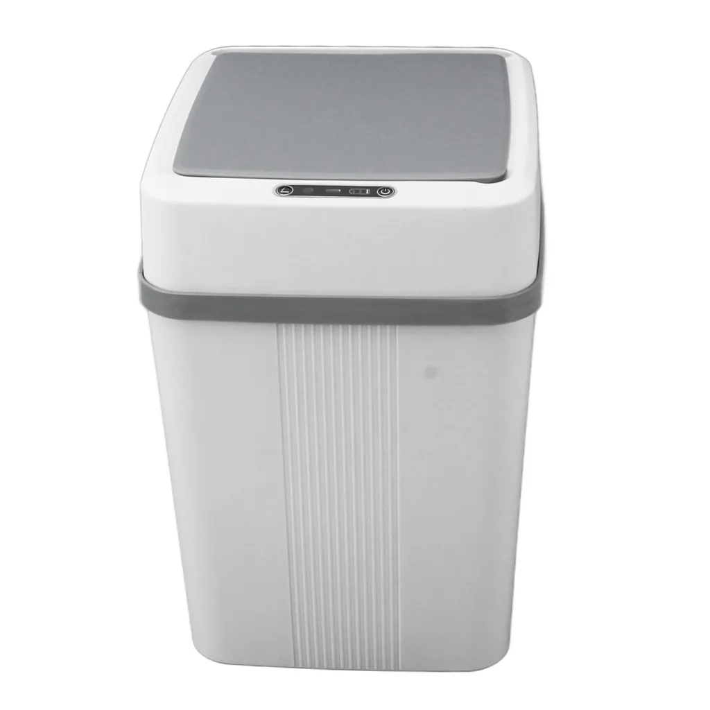Poubelle à détecteur de mouvement 12L automatique pour salle de bain