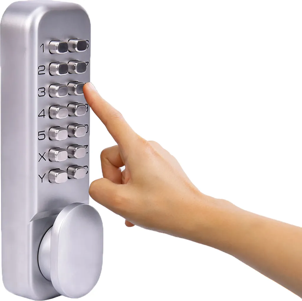 Serrure de porte de chambre à code pour accès privé et bureau à domicile - 5