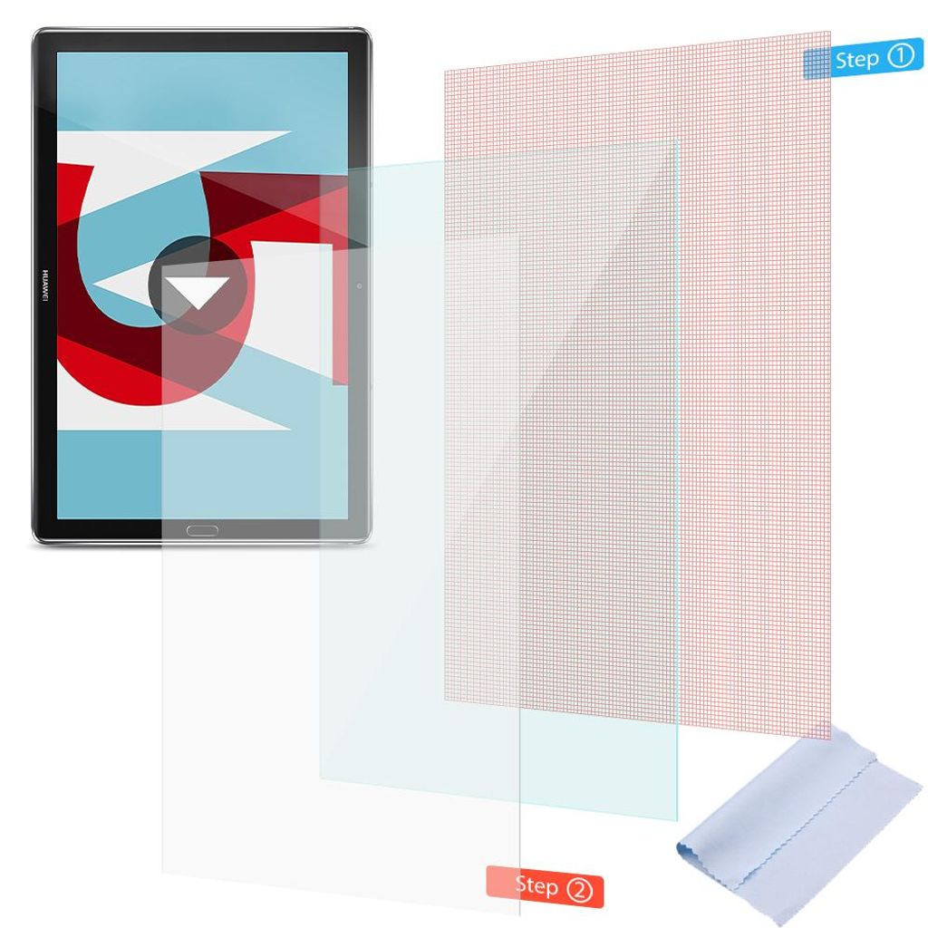 Schutzfolie für Huawei MediaPad T5 2x Displayschutz Produktbild 