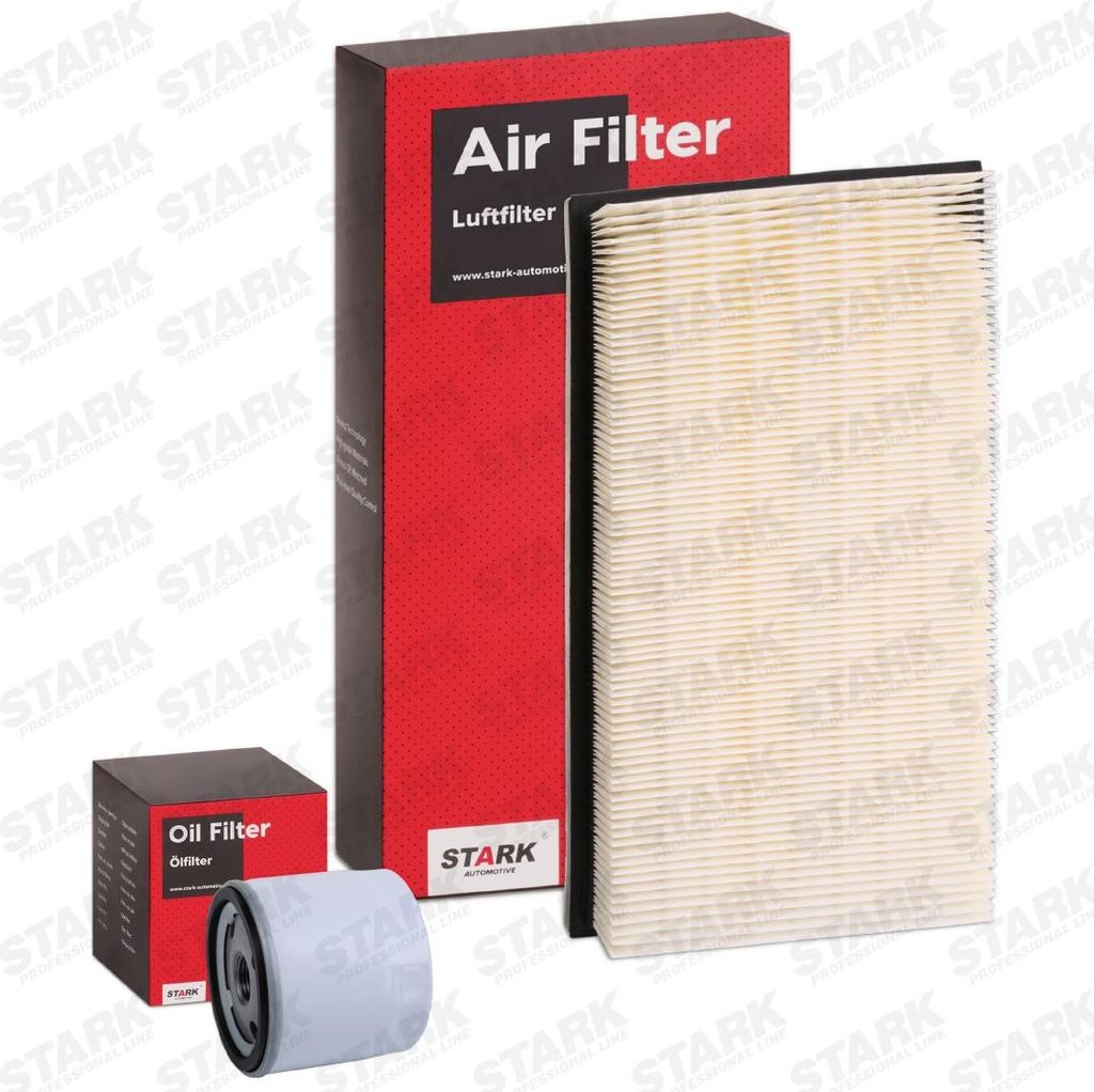 STARK Filterset Inspektionspaket Filtersatz für VW Golf V Schrägheck (1K1) für FORD Fiesta Mk6 Schrägheck (JA8, JR8) Fiesta Mk5 Schrägheck KA ...