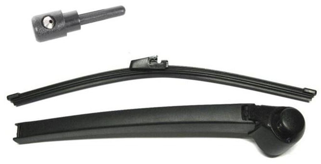Für VW Tiguan 5N ab 2007-2011 Scheibenwischer Heckwischer Arm Kappe Spritzdüse in der Farbe von GOLDCAR