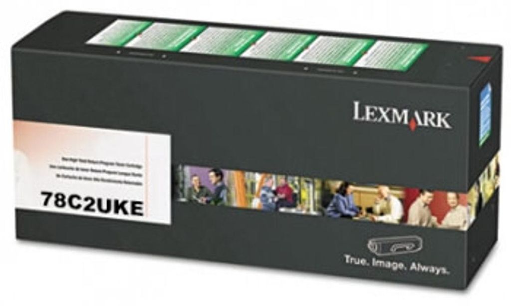 Lexmark 78C2UKE Tonerkartusche 1 Stück(e) Original Schwarz Produktbild 