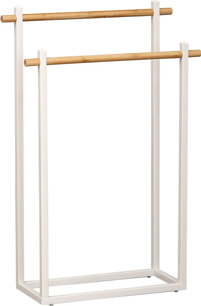 Fini les Trous au Mur avec ce Porte-serviettes Bas Blanc Lamento