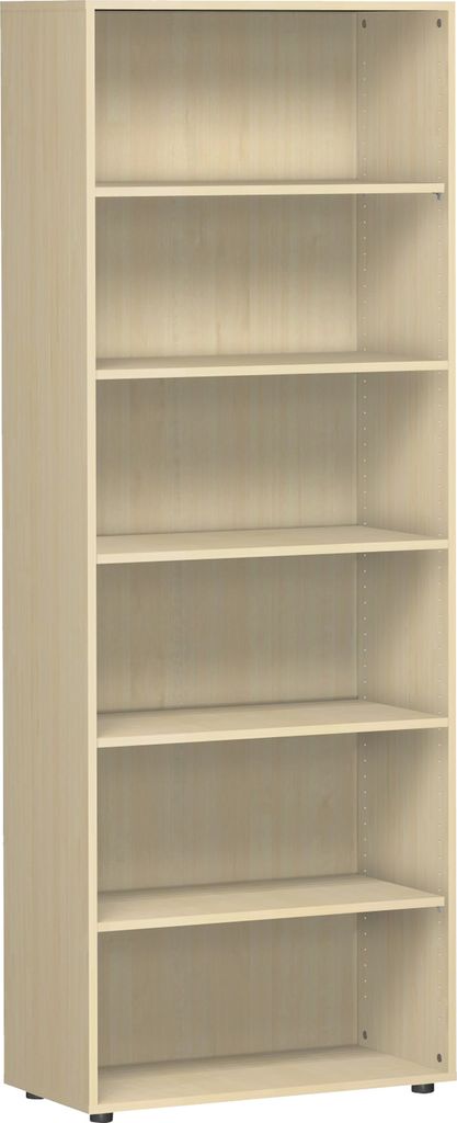 Geramöbel Regal mit Standfüßen, 800x400x2160, Ahorn, S-386001-A