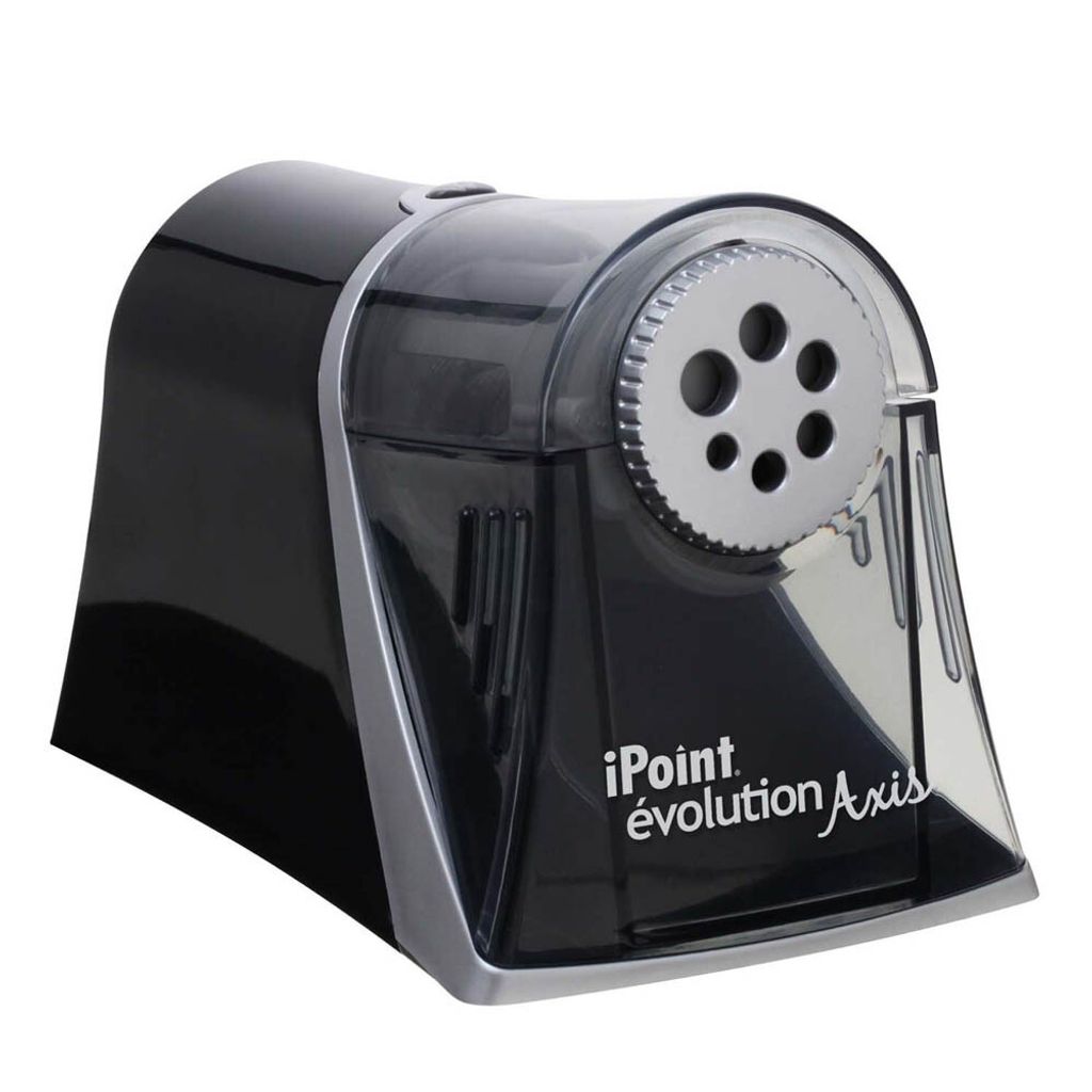 WESTCOTT Elektrischer Spitzer iPoint évolution Axis 6-Loch schwarz/silber