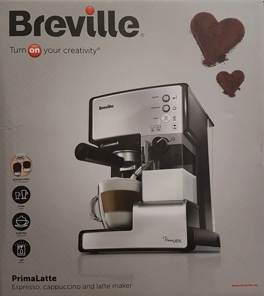 Réussissez vos Cappuccinos avec la Machine Expresso 15 Bars Breville VCF045X