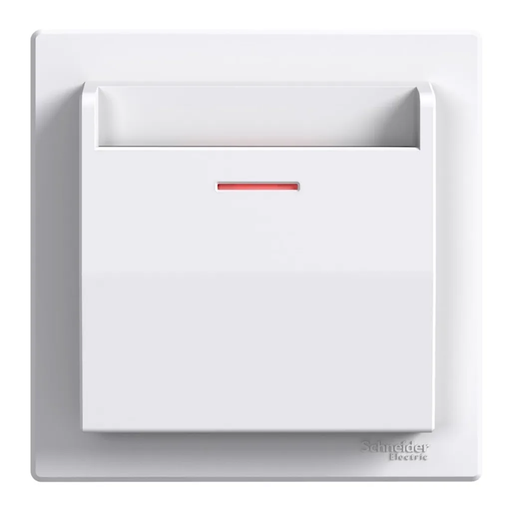 Lecteur de carte mécanique Schneider Asfora EPH6200121 avec cadre