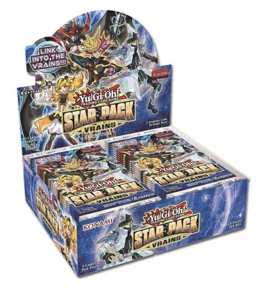 Yu-Gi-Oh ! Star Pack VRAINS : Pack de 50 Boosters pour Collectionneur