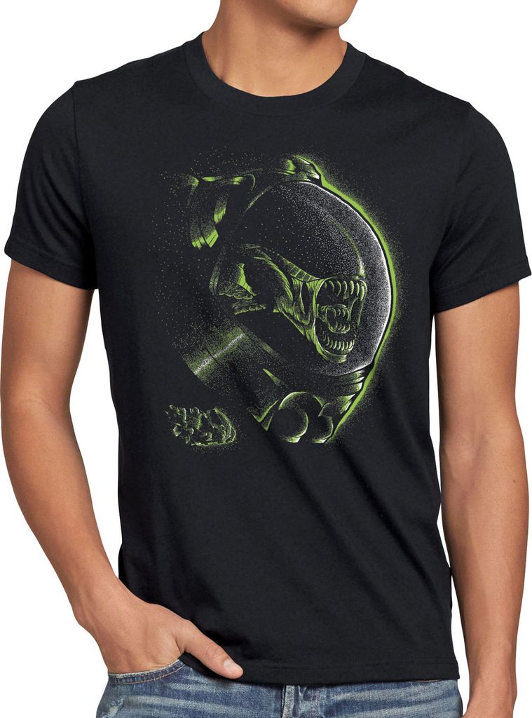 style3 Alien Nightmare Herren T-Shirt xenomorph ripley