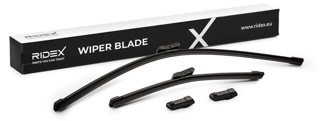 RIDEX Scheibenwischer Vorne 600mm/350mm für VW Golf V Produktbild 