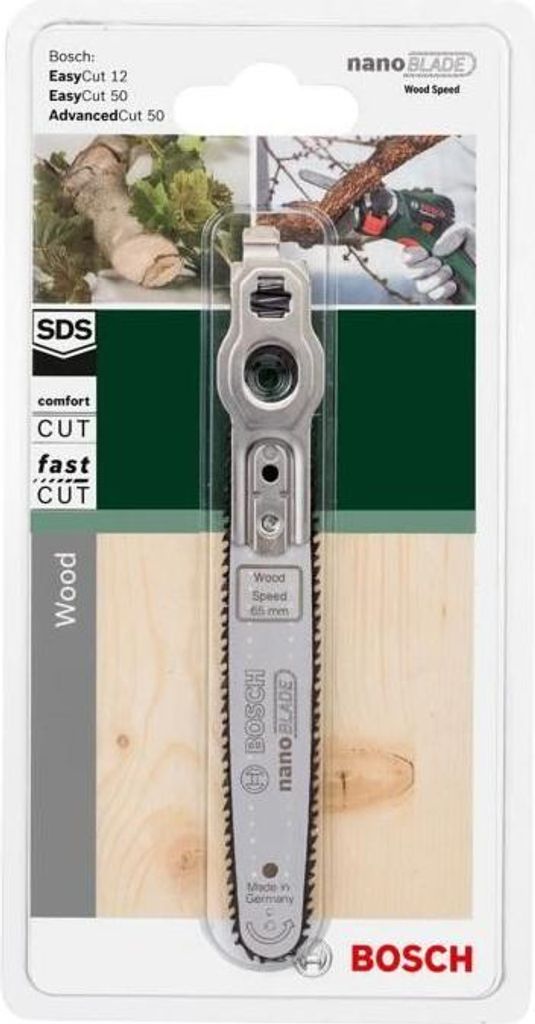 NanoBlade Sägeblatt, Bosch Wood Speed 65, NanoBlade Produktbild 
